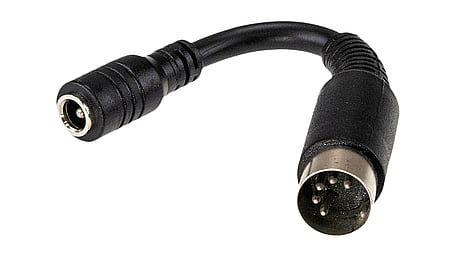 DC adapter from 2.1x5.5x11mm to 5PIN DIN