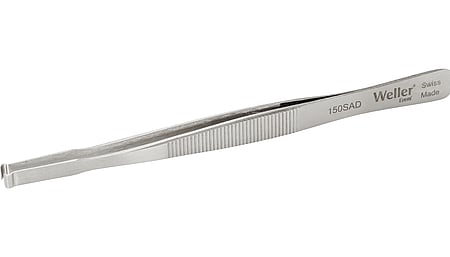 SMD tweezers with round tips Ø 1.5, 3 mm