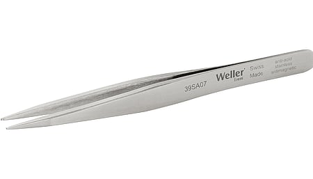Tweezers 0.7 mm tip recess