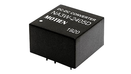 2.3W DC/DC converter, input 4.5...18V, output 3.3V/0.7A