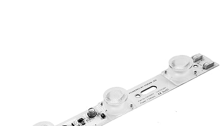Channel Modul, edge lit, 3 x 3535 LED, 15x45°, 4000K, CRI >80