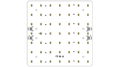 LED Modul 200x200mm / TW / 3000K & 4000K / CRI >90 / 98 LED