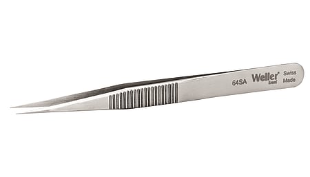 Precision tweezers with fine tips