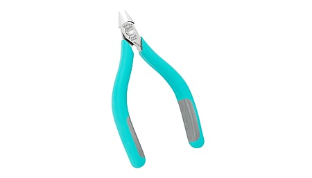 Ergonomic side cutter, 5", pointed head