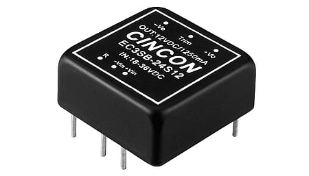13.2W Convertisseur DC/DC, entrée 9...18V, sortie 3.3V/4A