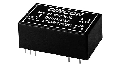 10W DC/DC converter, input 43...160V, output 5V/2A