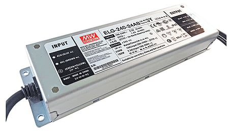 240W Driver LED CV+CC 24V/10A, 3in1 Dimming + Vo/Io réglable sur le driver