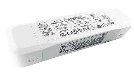 60W LED driver constant current 650-1400mA,9-48Vdc, DALI2, AC Push