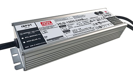 150W LED Treiber CV+CC 24V/6.3A, 3in1 Dimming + Vo/Io regelbar am Treiber