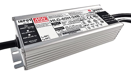60W Driver LED CV+CC 24V/2.5A, 3in1 Dimming