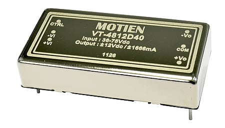 40W Convertisseur DC/DC, entrée 9...18V, sortie 5V/8A