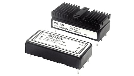 Convertisseur DC/DC 60W, entrée 18...75V, sortie +/-15V / +/-2A