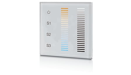 RF kapazitives Touch Panel AC, Tunable white, Wandmontage