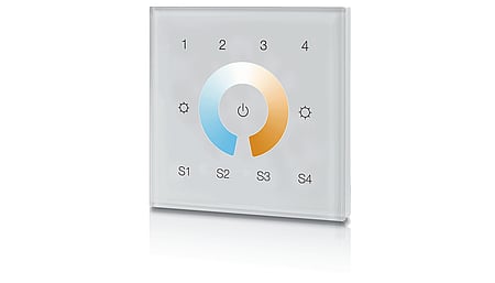DALI DT8 Touch Panel AC, Tunable white, Wandmontage