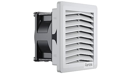 Filterfan 230 Vac size 08: 106.5 x 106.5 mm B flow intake