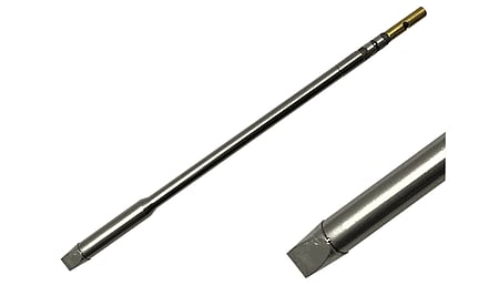 High-performance soldering cartridge, chisel (W x L) 5.3 x 8.3 mm, 900 series