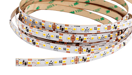 PF25-M112, Reel2Reel Rubans à LED, 24Vdc tension constante, 14.2W/m