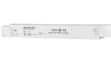 150W DALI2 DT8, 2 Kanal, Tunable white, 24Vdc Konstantspannungs LED Treiber