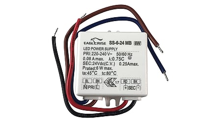 6W LED Treiber Konstantspannung 24Vdc/0.25A