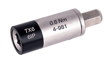 Drehmoment-Adapter 0.6Nm für 1/4 Zoll