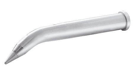 XT HX soldering tip, conically curved, Ø 0.8 mm