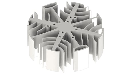 Ø86x30mm Design LED Star Cooler pour spot et downlight