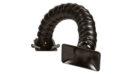 Bras Omniflex ESD avec buse rectangulaire, 150 x 88 mm