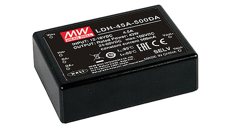 DC/DC Step Up LED driver 1050mA / 24 - 43Vdc, DALI