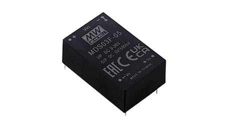 3W medizinischer DC/DC-Wandler, Eingang 18...75V, Ausgang 15V/0.2A