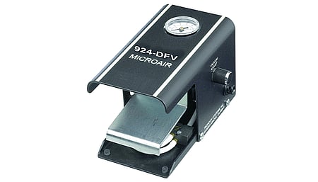 Fussventil-Dosiersystem, Serie 924-DFV-VAC, mit Rückhalte-Vakuum