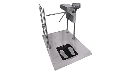 Automatische ESD Zutrittskontrolle - Drehsperre EasyGo