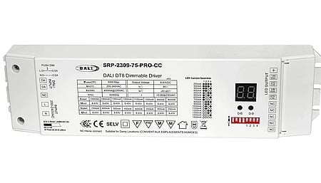 75W DALI DT8, 4in1, Konstantstrom LED Treiber 250-1500mA