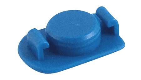 Kartuschenverschlüsse (blau), 10 cc (50 Stück)