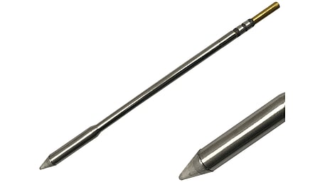High-performance soldering cartridge, conical (W x L) 2.0 x 8.3 mm, 700 series
