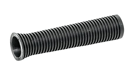 Replacement cover with ring structure, black, (PU 5)
