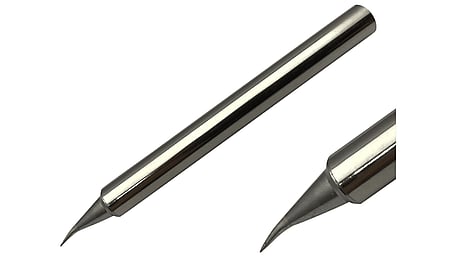 Metcal soldering cartridge, conical, curved, 0.5mm, SFP