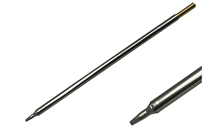 STTC-137P - Soldering cartridge, chisel shape (ø x L) 1.8 x 6 mm, 700 series