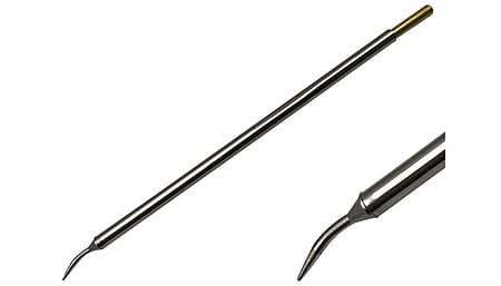 STTC-140 - Soldering cartridge conical bent (ø x L) 0.8 x 16 mm, Series 700