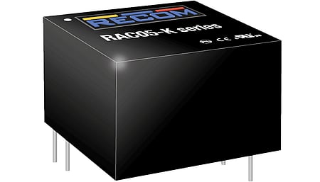Alimentation AC/DC 5W, montage sur circuit imprimé, 5V/1A
