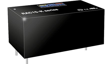 Alimentation AC/DC 15W, montage sur circuit imprimé, 12V/1250mA
