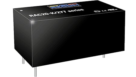 20W AC/DC power supply unit, PCB mounting, 5V/4A