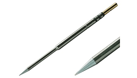 UFC-Ultrafine soldering tip, extra long, (W x L) 0.6 x 9 mm, 700 series