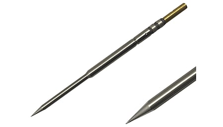 UFC-Ultrafine soldering tip, extra long, (ø x L) 0.4 x 8.0 mm, 700 series