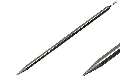 UFTC-Ultrafine soldering tip, extra long, (W x L) 0.8 x 9 mm, 700 series