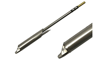 STDC desoldering cartridge, (W x L) 3.18 x 9.14 mm