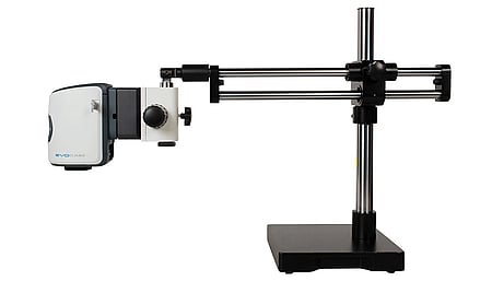 EVO CAM II Digitalmikroskop Full-HD ECO2513 mit Doppelarm-Säulenstand/Fokusmodul