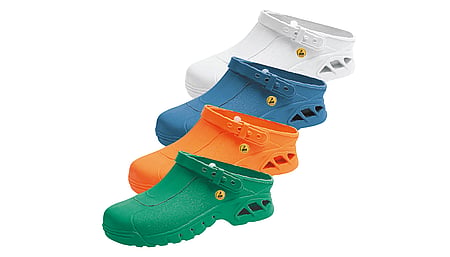 ESD women's and men's clogs - special shoes - autoclavable, size 35-46
