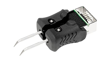 RTWMS 007 S X MikroLötspitzenpaar Meißelform 0,7 x 0,4 mm, 45°