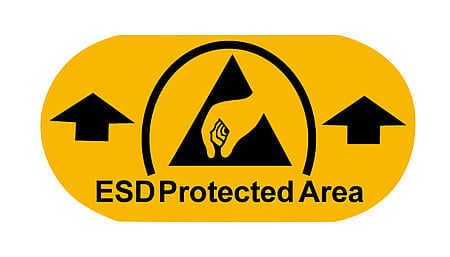 EPA floor marking, 150 x 75 mm, 10 pieces