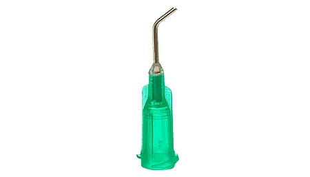 Dispensing needles, 12.7 mm, curved 45°, 18 gauge (50 pcs)